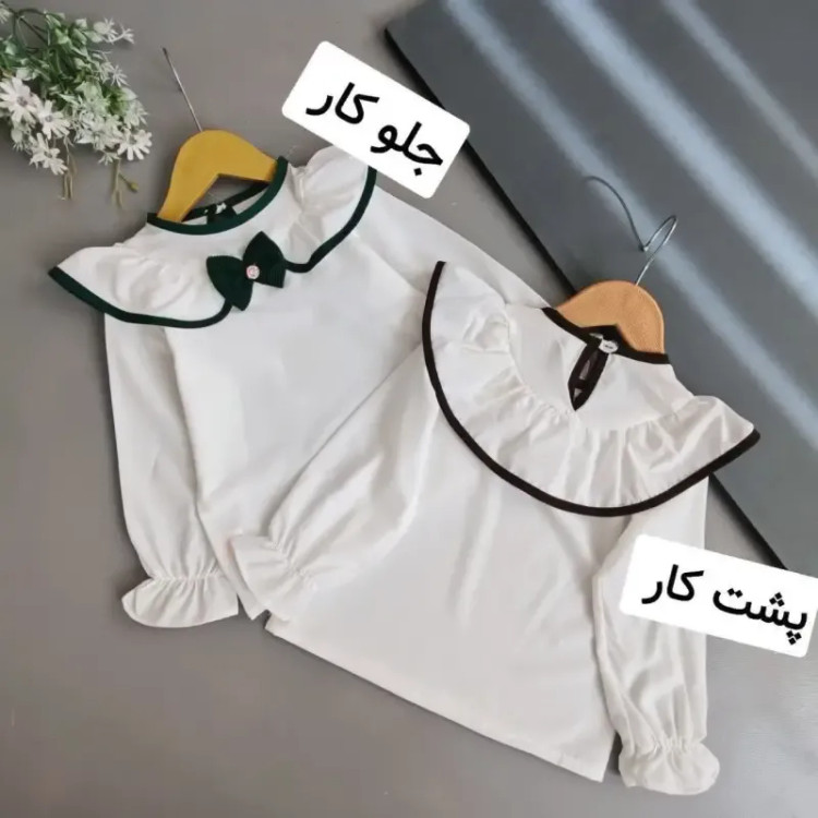 شومیز دامن دخترانه مجلسی دو تکه سایز 1 تا 5 سال